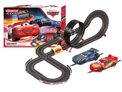 Pista cars neon nights - pista, disney